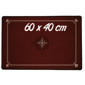 Tapis de jeu 60x40cm – Rouge